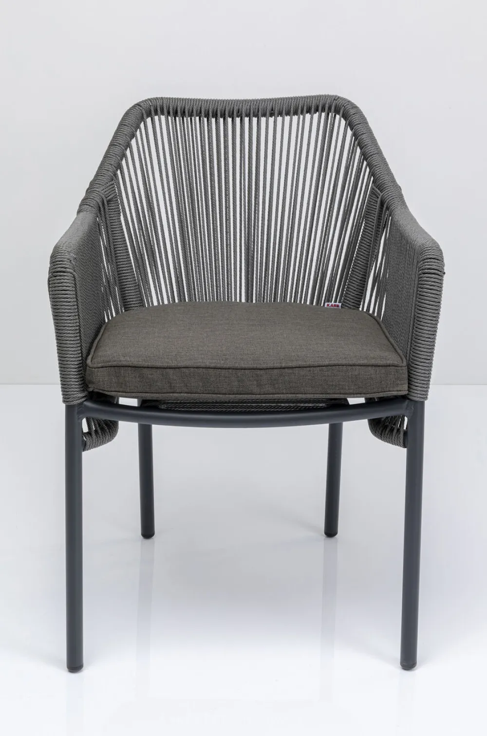 KARE Design Tuolit*Wave Tuoli Käsinojilla, Harmaa