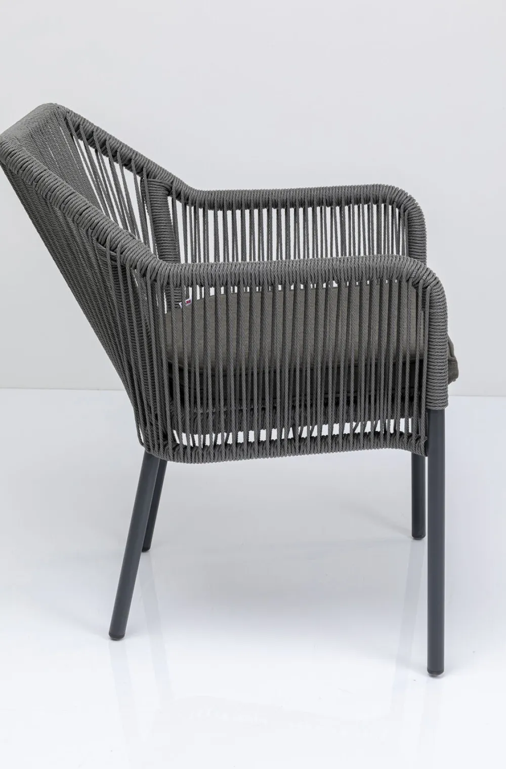 KARE Design Tuolit*Wave Tuoli Käsinojilla, Harmaa