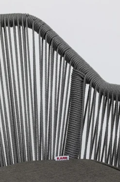 KARE Design Tuolit*Wave Tuoli Käsinojilla, Harmaa