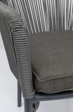 KARE Design Tuolit*Wave Tuoli Käsinojilla, Harmaa