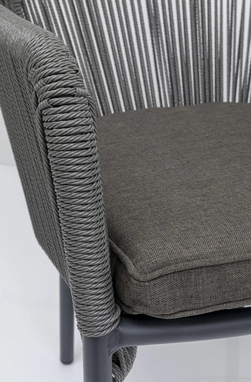 KARE Design Tuolit*Wave Tuoli Käsinojilla, Harmaa