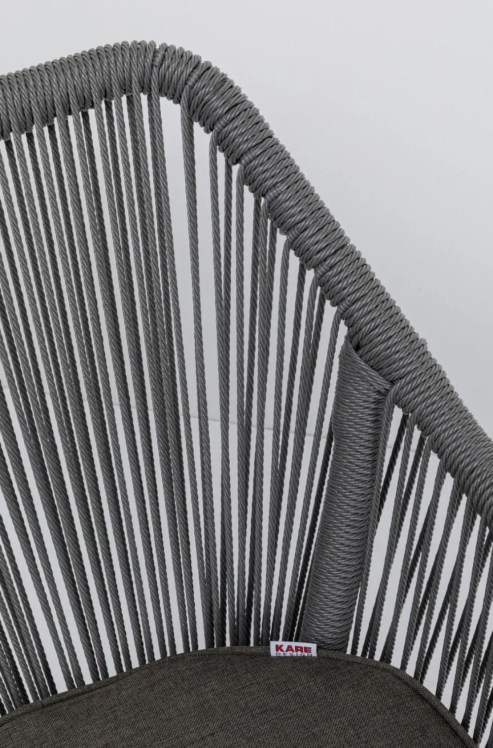 KARE Design Tuolit*Wave Tuoli Käsinojilla, Harmaa