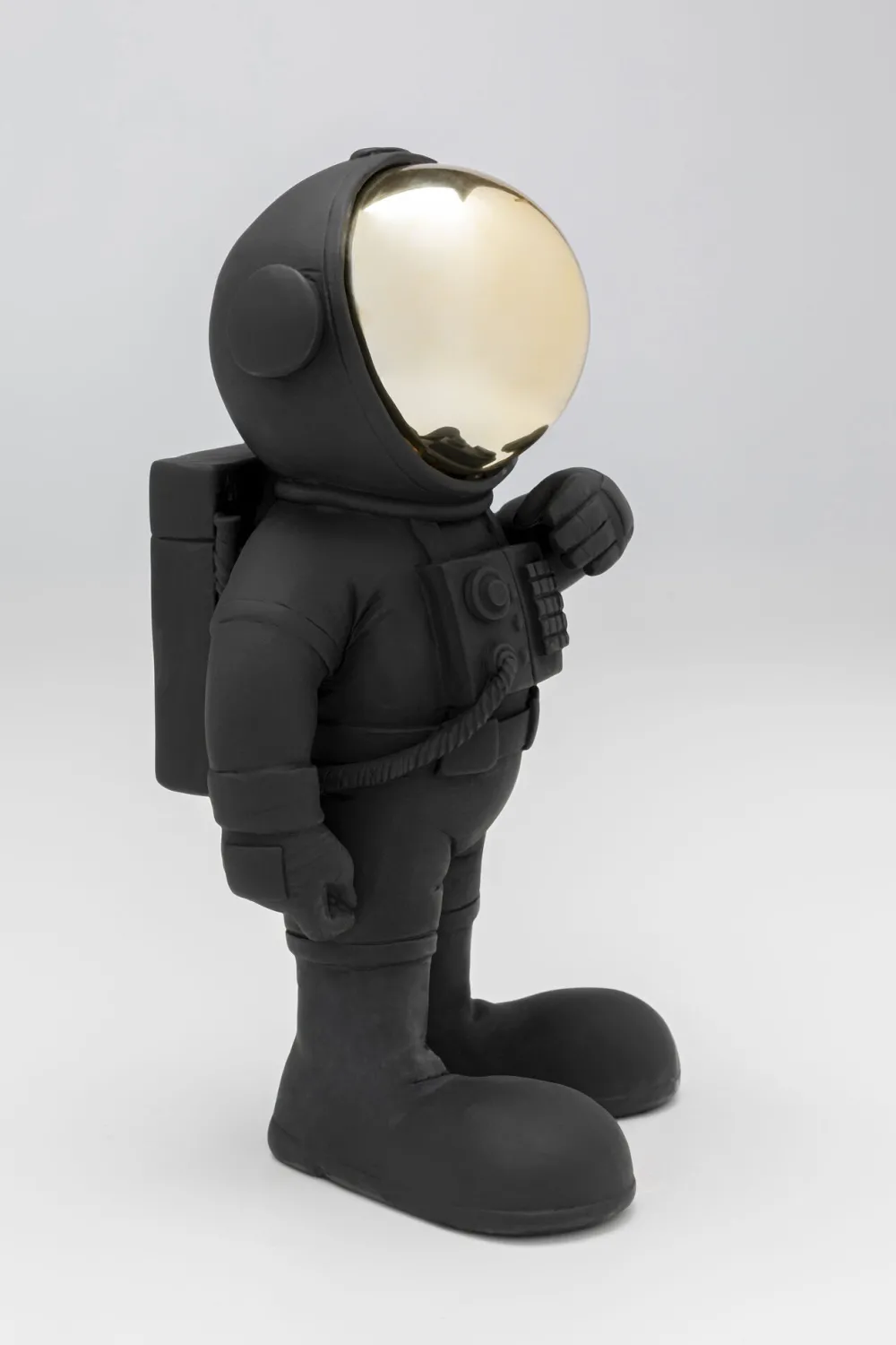 KARE Design Koriste-Esineet*Welcome Astronaut Musta Koriste-esine 27cm