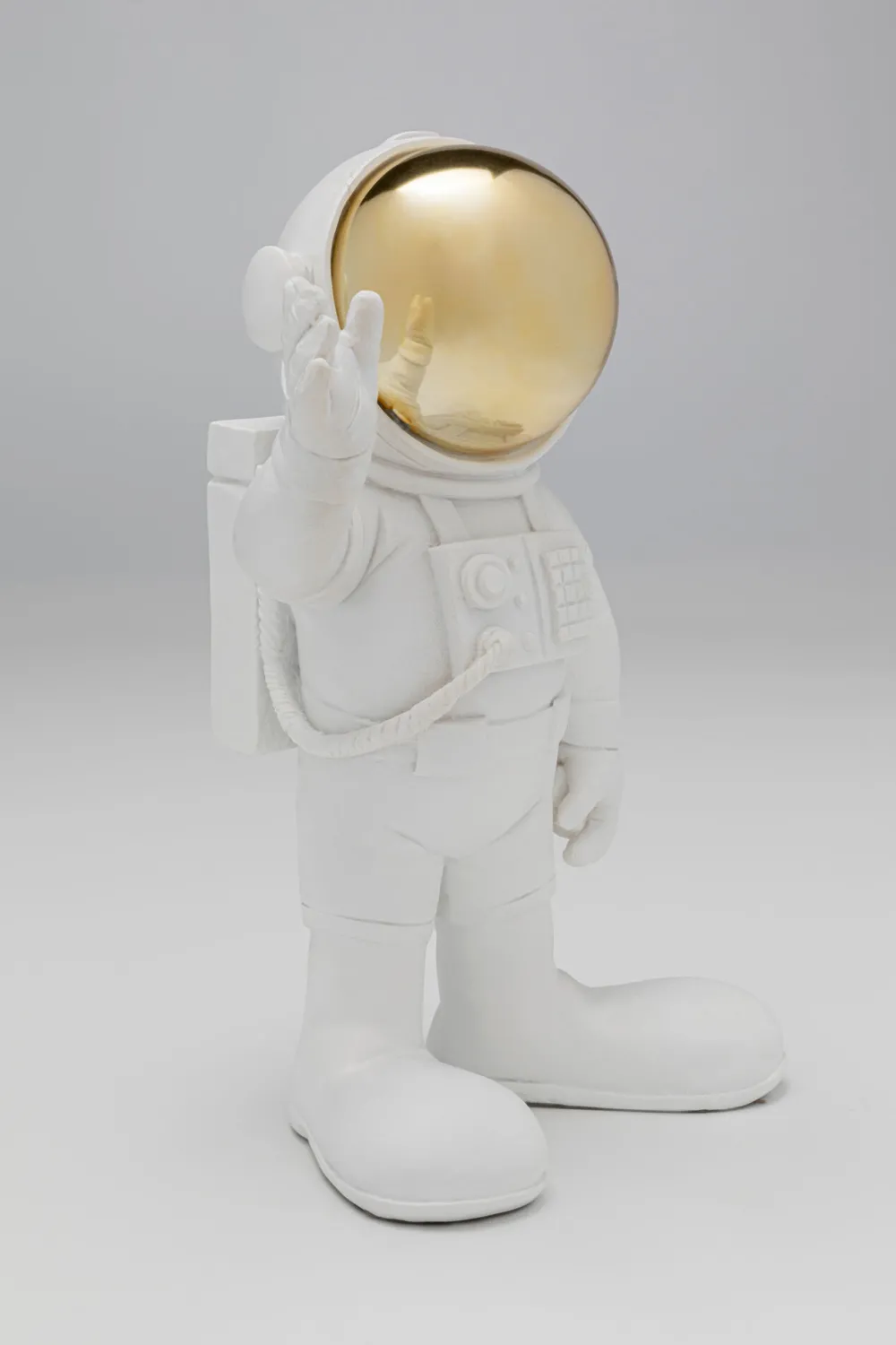 KARE Design Koriste-Esineet*Welcome Astronaut Valkoinen Koriste-esine 27cm
