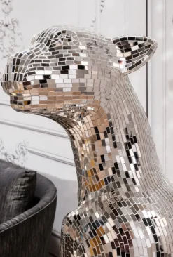 KARE Design Jalalliset Koriste-Esineet*Welcome Panther Pantteri Koriste-esine, Patsas - Mosaiikki, Vasen, XL