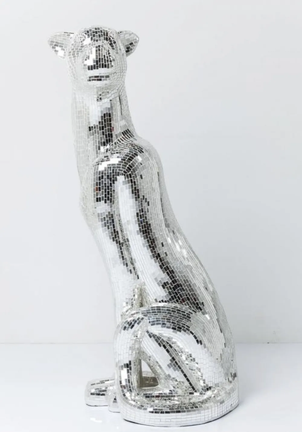 KARE Design Jalalliset Koriste-Esineet*Welcome Panther Pantteri Koriste-esine, Patsas - Mosaiikki, Oikea, XL 150cm