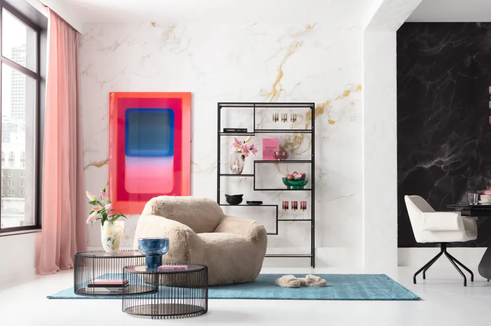 KARE Design Sohvapöydät*Wire Double Bubble Sohvapöytä Musta (2/Setti)