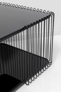 KARE Design Sohvapöydät*Wire Double Sohvapöytä Musta 120x60cm