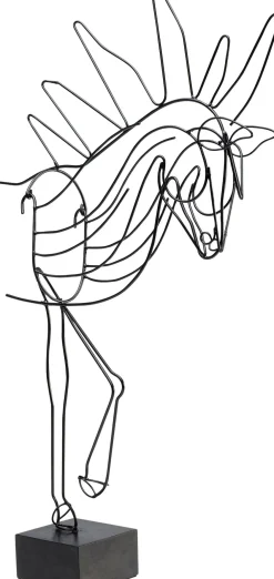 KARE Design Koriste-Esineet*Wire Horse Seinäkoriste 51cm