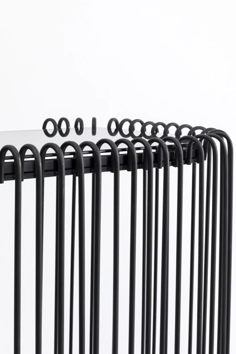 KARE Design Konsolipöydät Ja Sivupöydät*Wire Konsolipöytä - Lasi, Musta 142x89cm