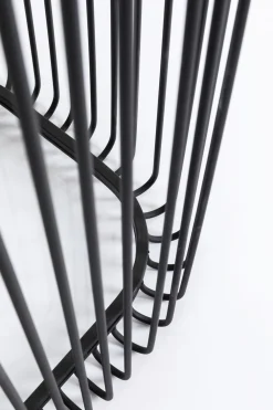 KARE Design Konsolipöydät Ja Sivupöydät*Wire Konsolipöytä - Lasi, Musta 142x89cm