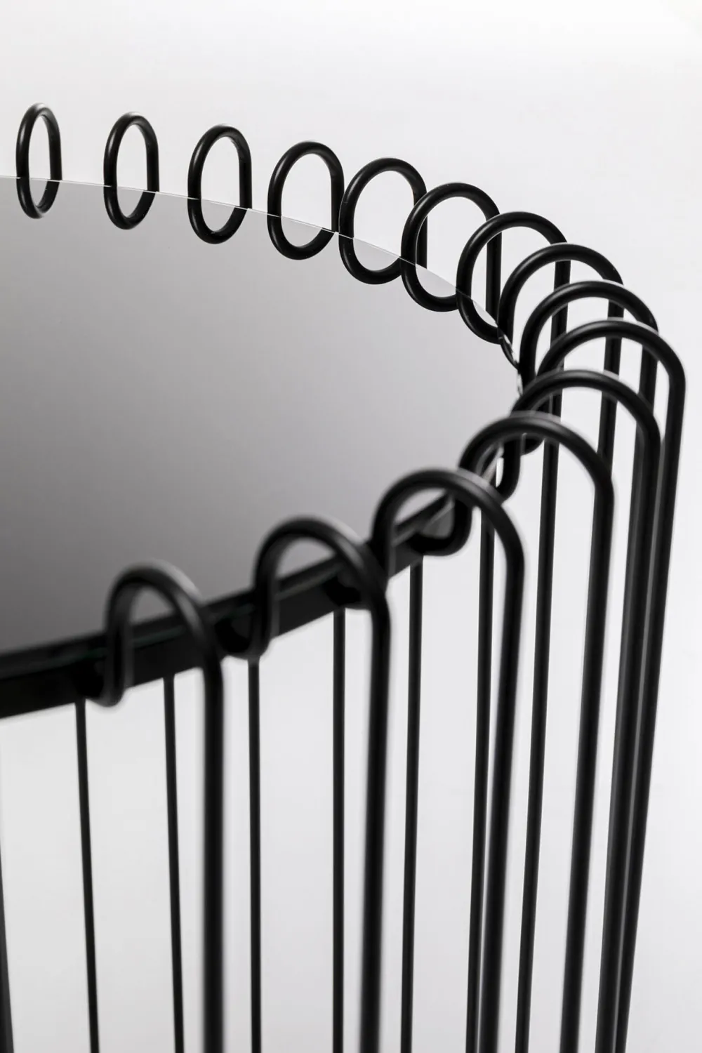 KARE Design Sohvapöydät*Wire Live Sohvapöytä, Musta (2/Setti)