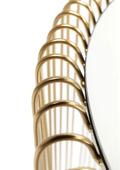 KARE Design Sohvapöydät|Olohuone*Wire Sivupöytä, Messinki (2/Setti)