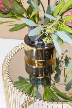 KARE Design Sohvapöydät|Olohuone*Wire Sivupöytä, Messinki (2/Setti)