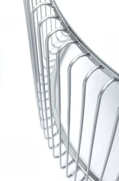 KARE Design Sohvapöydät*Wire Sohvapöytä Hopea (2/Setti)