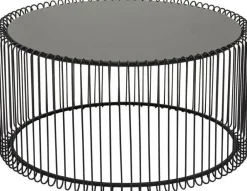 KARE Design Sohvapöydät|Olohuone*Wire Sohvapöytä, Musta (2/Setti)