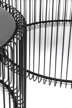 KARE Design Sohvapöydät|Olohuone*Wire Sohvapöytä, Musta (2/Setti)