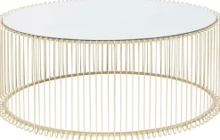 KARE Design Sohvapöydät*Wire Uno Sohvapöytä Messinki 60x90cm