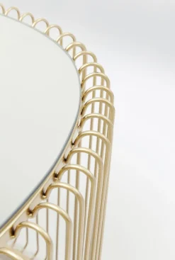 KARE Design Sohvapöydät*Wire Uno Sohvapöytä Messinki 60x90cm