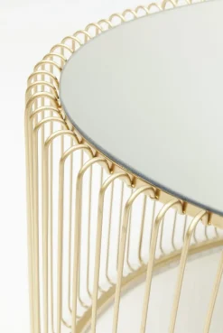 KARE Design Sohvapöydät*Wire Uno Sohvapöytä Messinki 60x90cm