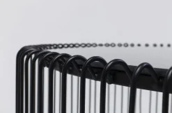 KARE Design Sohvapöydät*Wire Uno Sohvapöytä Musta Ø80cm