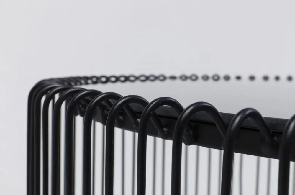 KARE Design Sohvapöydät*Wire Uno Sohvapöytä Musta Ø80cm