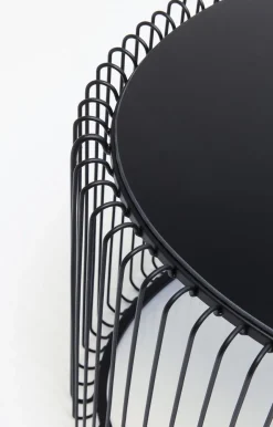 KARE Design Sohvapöydät*Wire Uno Sohvapöytä Musta 60x90cm