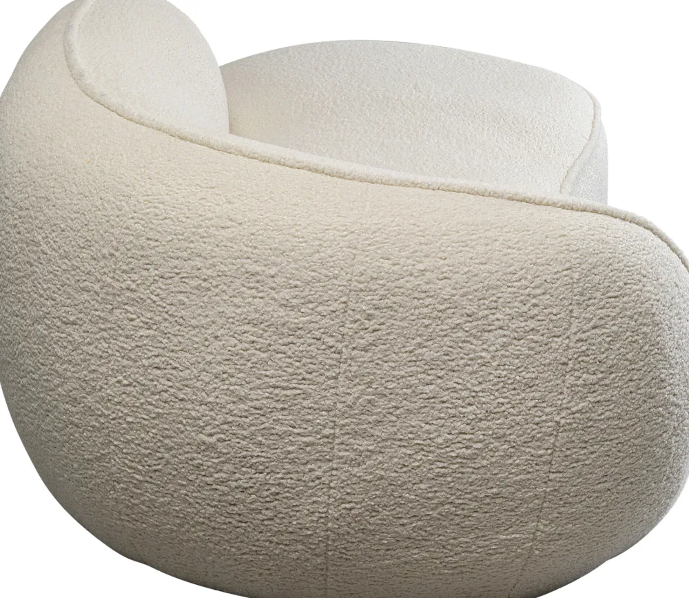 KARE Design Lepotuolit*Wonder Recamiere, Divaani, Sohva - Kermanvärinen 200cm