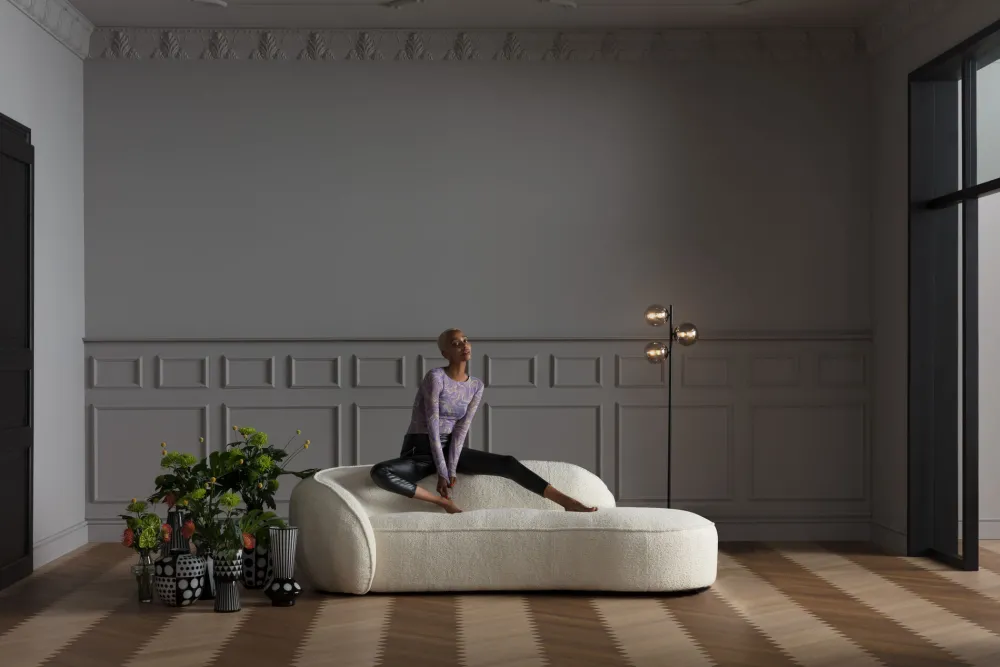 KARE Design Lepotuolit*Wonder Recamiere, Divaani, Sohva - Kermanvärinen 200cm