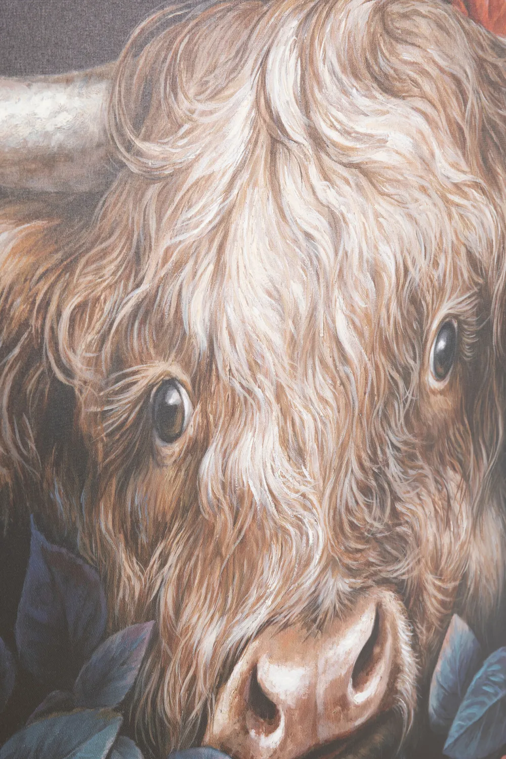 KARE Design Taulut*Yak In Flower Canvas Taulu140x90cm