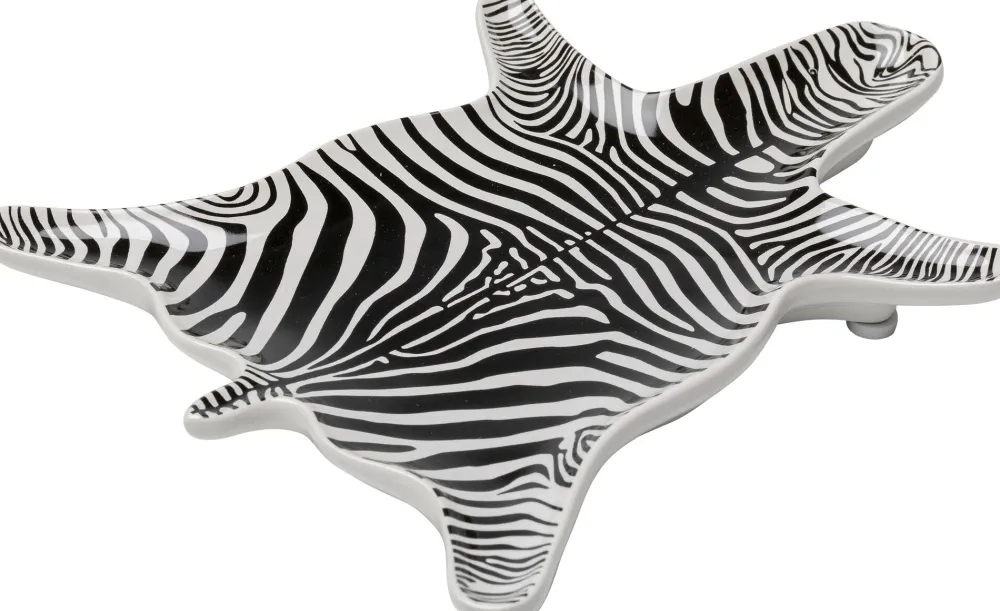 KARE Design Astiat Snackseille*Zebra Deko Kulho 21x15cm