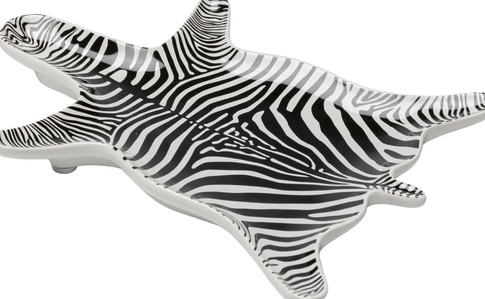 KARE Design Astiat Snackseille*Zebra Deko Kulho 21x15cm