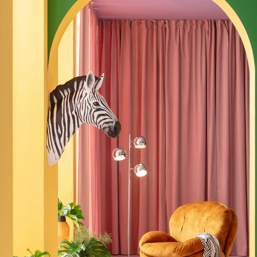 KARE Design Seinäkoristeet*Zebra, Seepra Seinäkoriste 33x78cm
