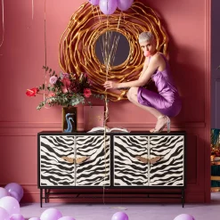 KARE Design Senkit|Olohuone*Zebra Senkki 160x80cm