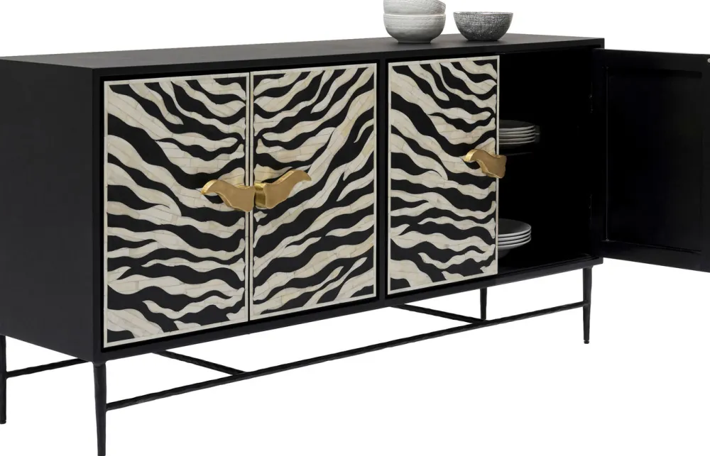 KARE Design Senkit|Olohuone*Zebra Senkki 160x80cm
