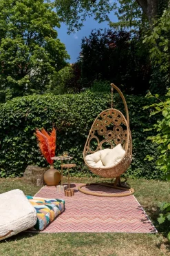 KARE Design Matot*Zigzag Red Matto Ulkokäyttöön, Punainen 160x230cm