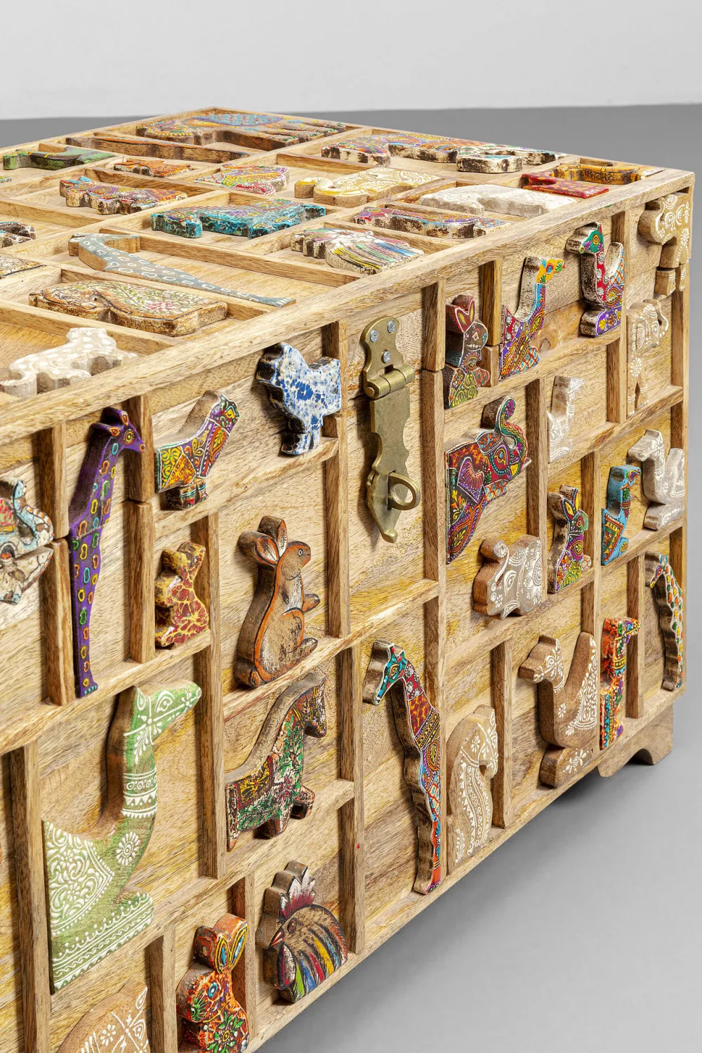 KARE Design Senkit|Olohuone*Zoo Eläinaiheinen Arkku 81x47cm